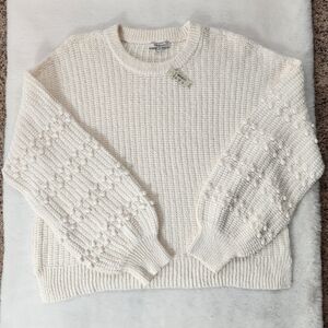 NWT Madewell Bobble Pullover Sweater